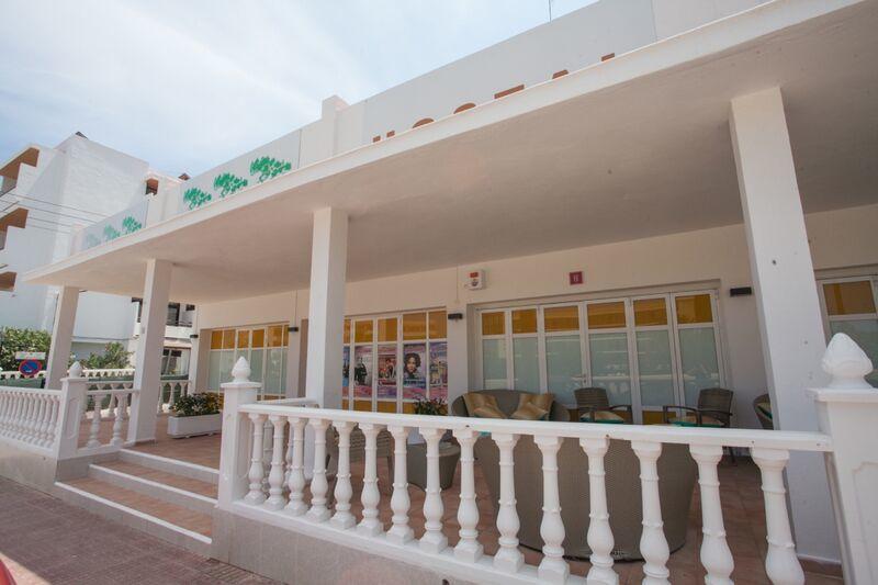 Hostal Los Pinos Es Canar  Bagian luar foto